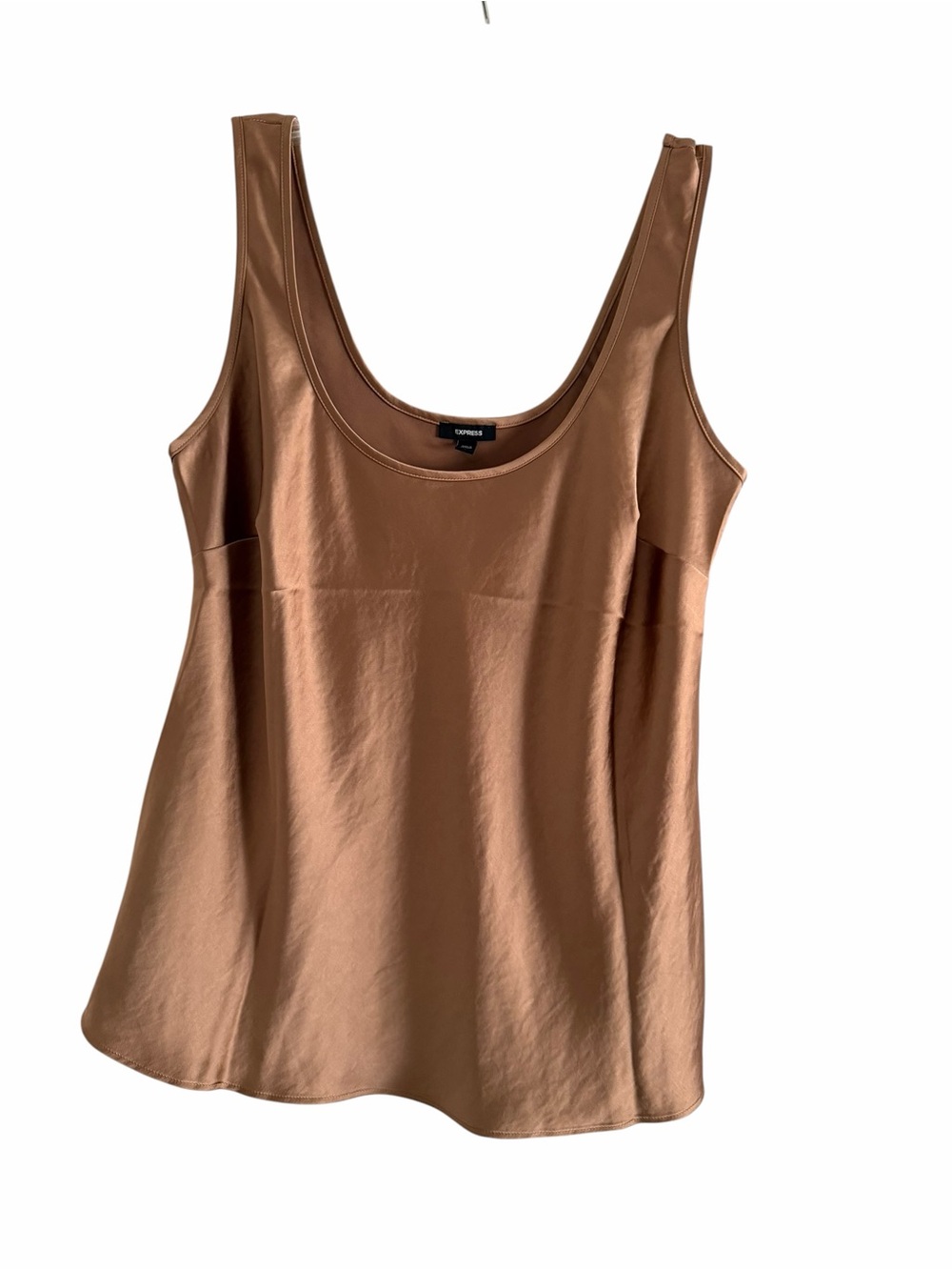 Express Women’s Copper Brown Scoop Neck Tank